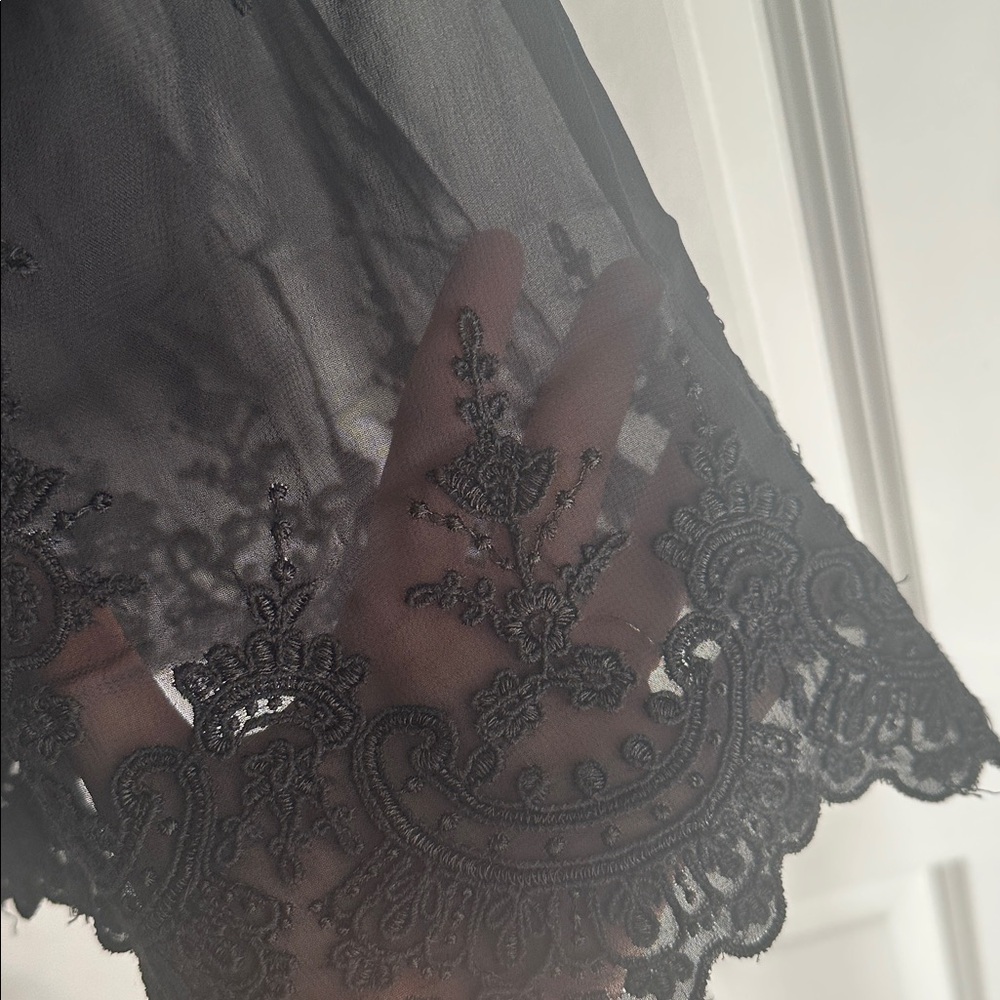 ZARA ZW COLLECTION LACE CAMISOLE TOP - Picture 12 of 14